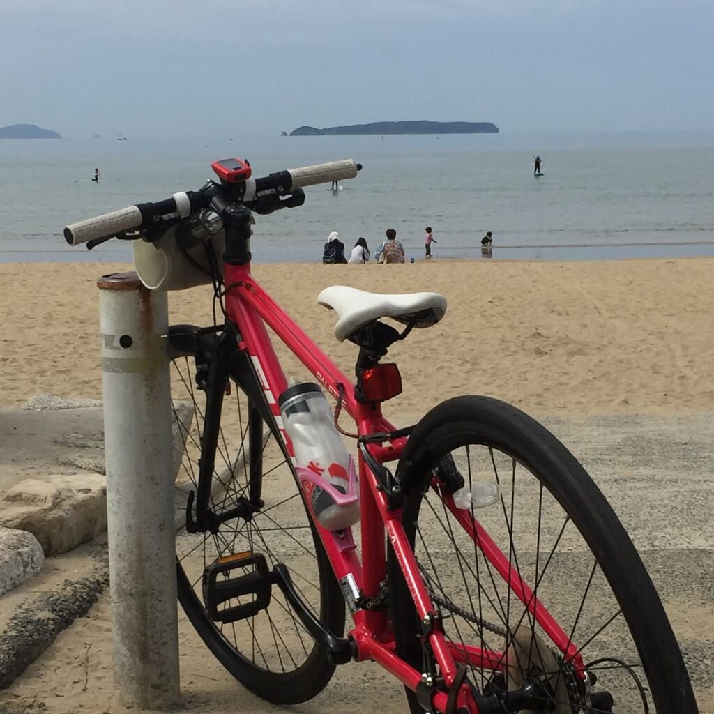 自転車🚴🚴♀️ うきうき〜♪