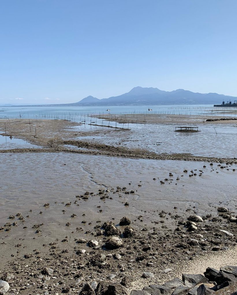 小長井から普賢岳　島原城へ