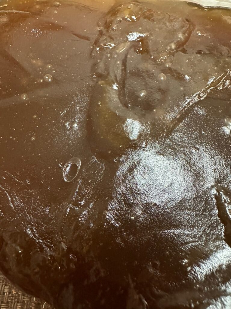 #わらび餅 こねてこねて美味しくなーれ❣️夏も冬も美味しいね#蕨粉 #きびとう